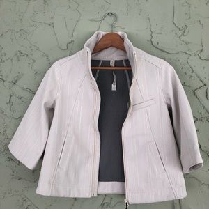 Lululemon rain jacket ivory
